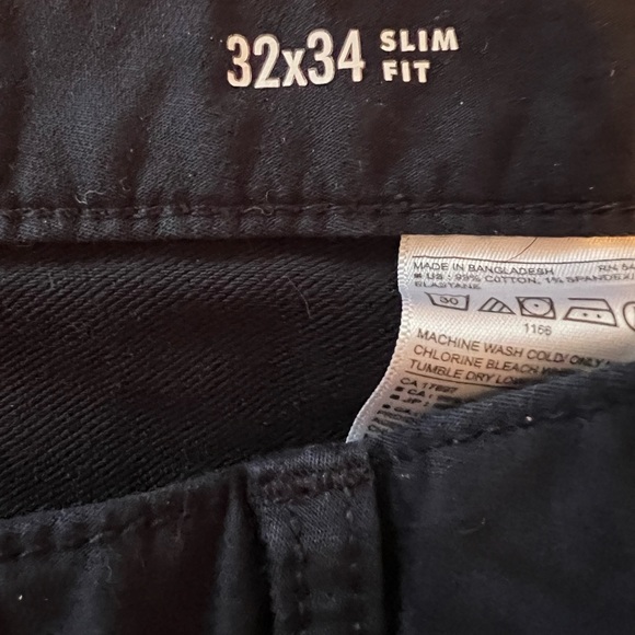 Banana republic pants/jeans men’s travel Jean size 32x 34 slim fit - Picture 2 of 5